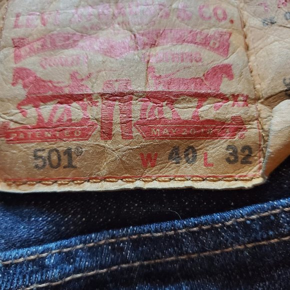 LEVIS Vintage 501 Button Fly Jeans Levi's - Picture 8 of 8